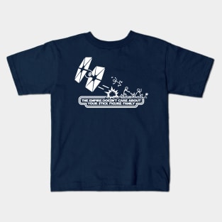 The Empire doesn't care about your Stick Figure Family Kids T-Shirt